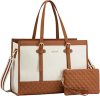 Brown & White